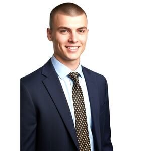 Italian Silk Necktie Pura Seta‎ Blue Office Career Workwear